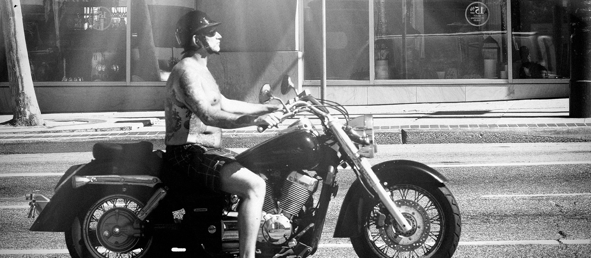 Motorradfahrer - San Francisco